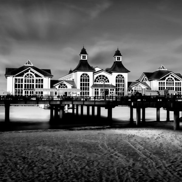 Vue de la jetée de Sellin