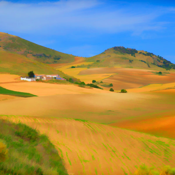 Paysage andalou Paysage andalou