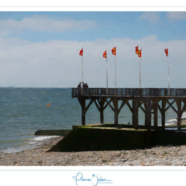La plage à Sainte-Adresse